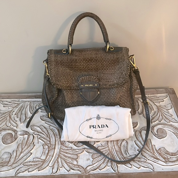 Prada Handbags - Prada Madras Bag